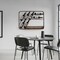 Vintiquewise Vintage-Inspired Decorative Metal Wall-Mounted Wine Rack with Cork and Wine Glass Holder, Featuring a Floorstanding Display Option for Versatile and Stylish Wine Storage, Brown